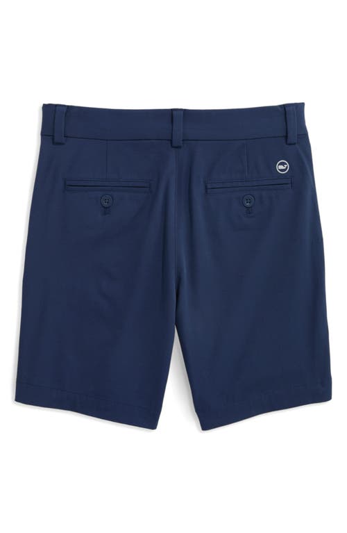 Vineyard Vines Kids' On-the-go Performance Shorts In Blue