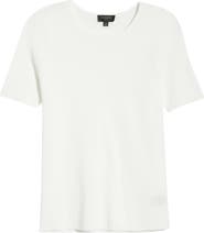 Tahari ASL Short Sleeve Sweater