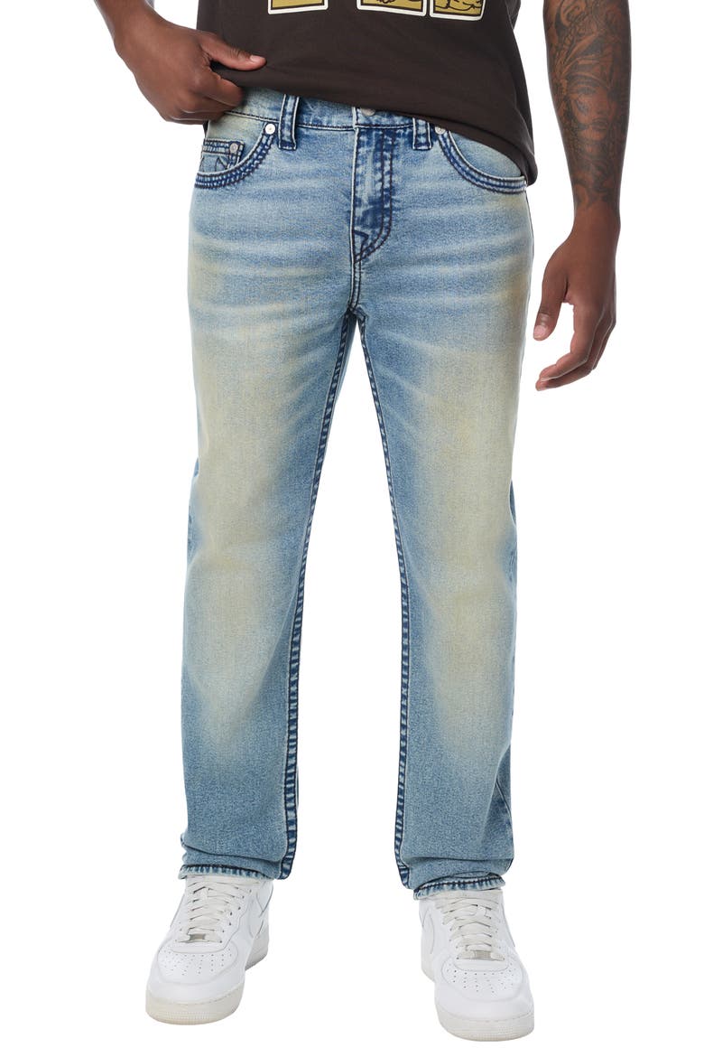 Rocco Big T Slim Fit Jeans, Main, color, BOOTCUT BLEACH MEDIUM WASH