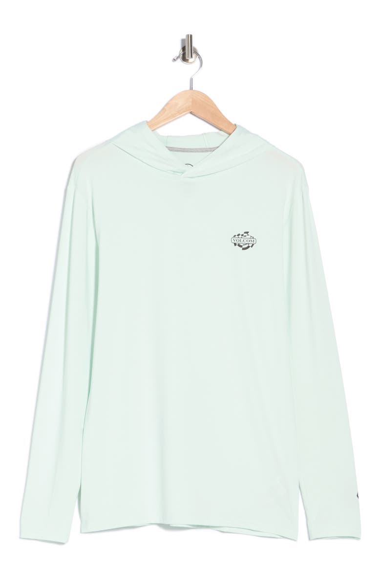 Overlap Hooded Long Sleeve T-Shirt, Alternate, color, CLOUD BLUE HEATHER