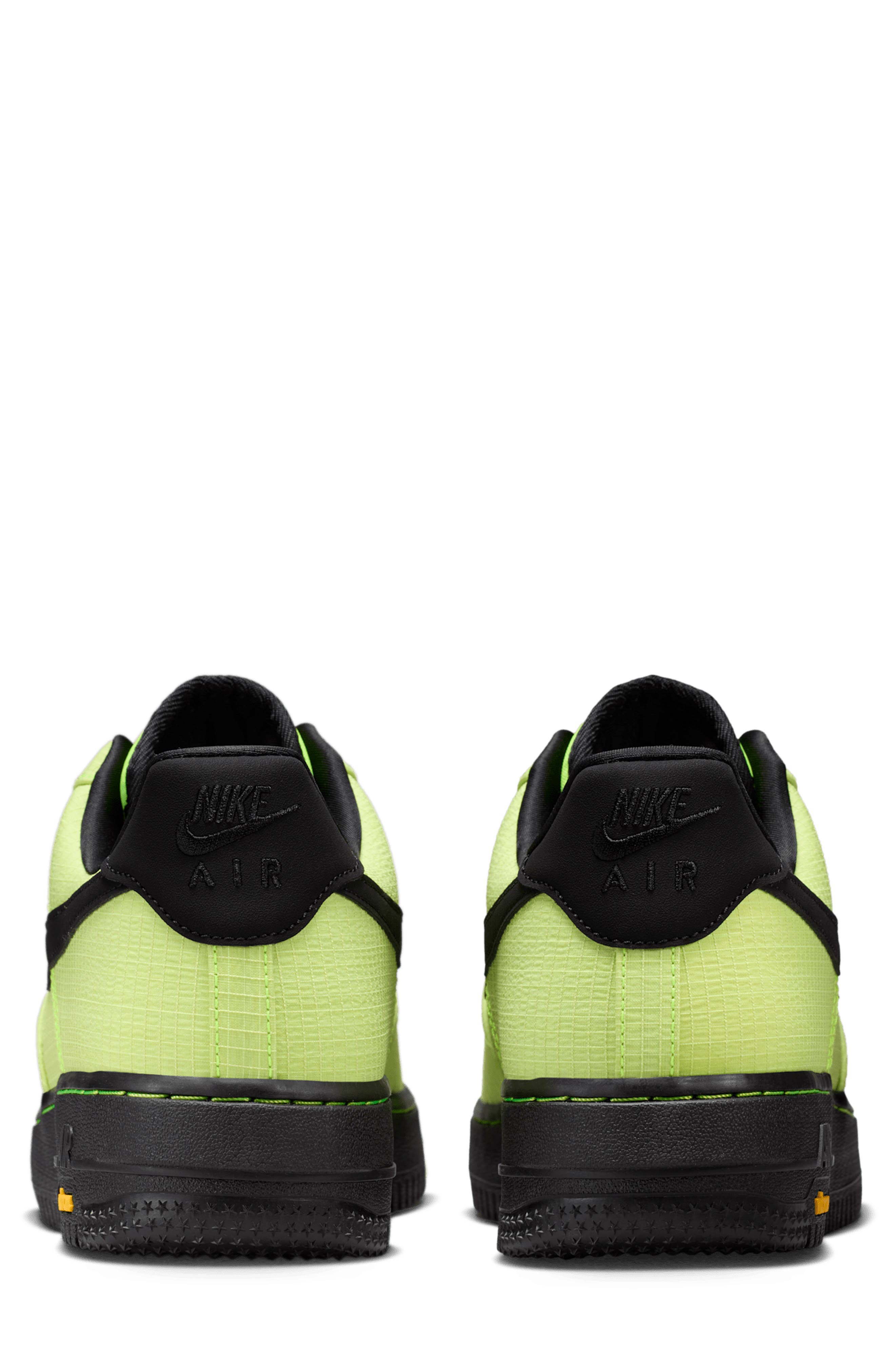 Air Force 1 '07 LX Vibram® Basketball Sneaker, Alternate, color, VOLT/ BLACK/ YELLOW