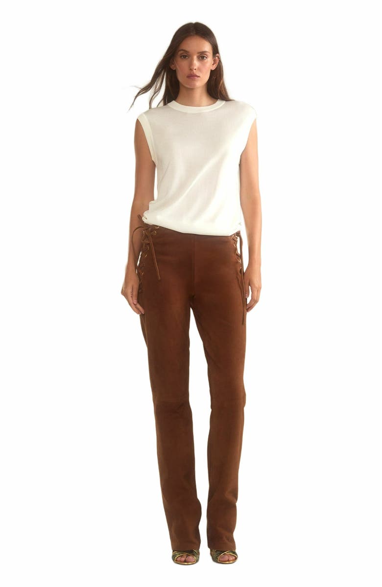 Cynthia Rowley Mica Sleeveless Knit Top, Alternate, color, 