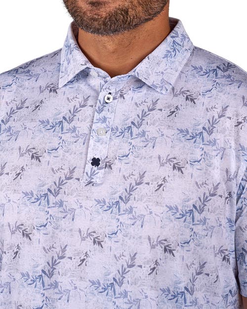 Black Clover Lucky Oasis Polo In Blue