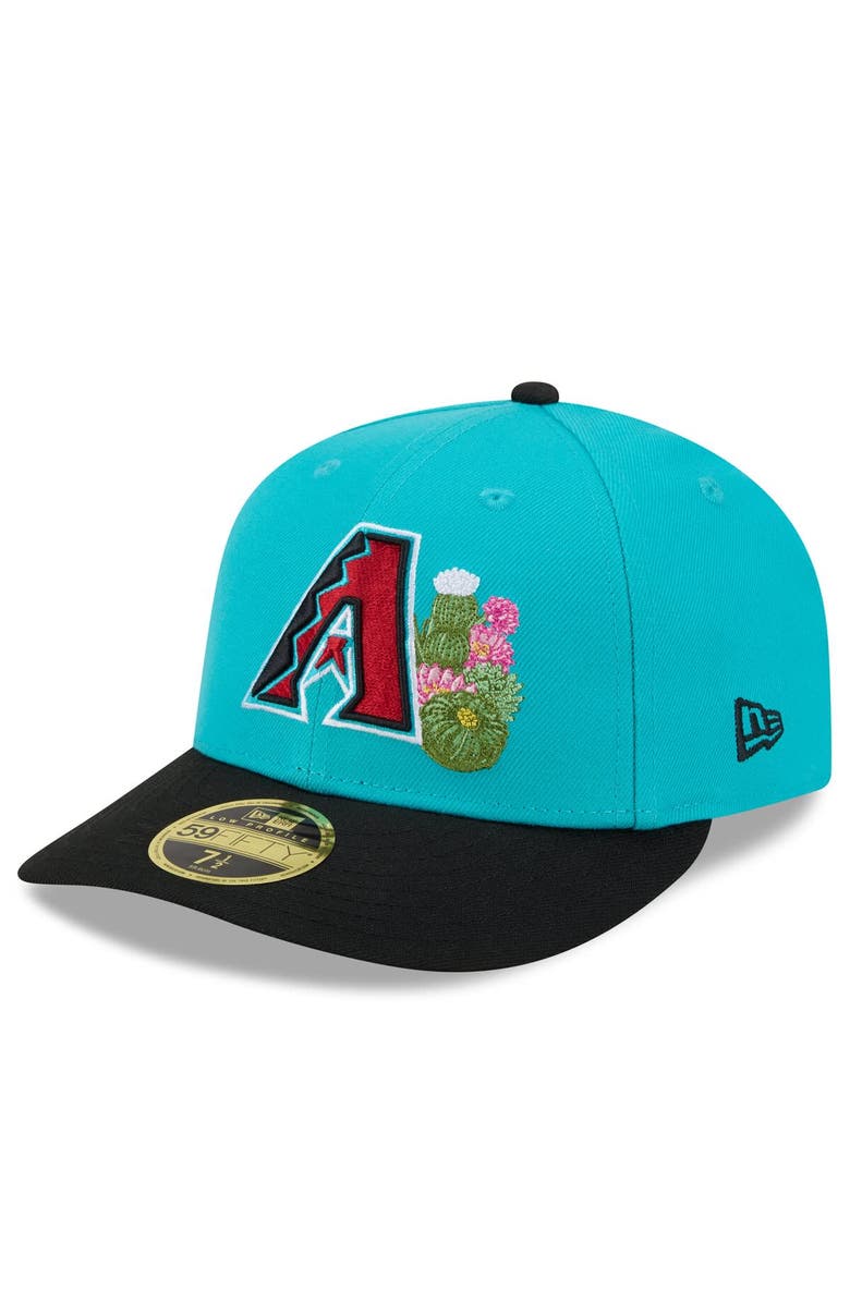 New Era Men's New Era Aqua/Black Arizona Diamondbacks 2026 Spring Training Low Profile 59FIFTY Fitted Hat, Alternate, color, Aqua