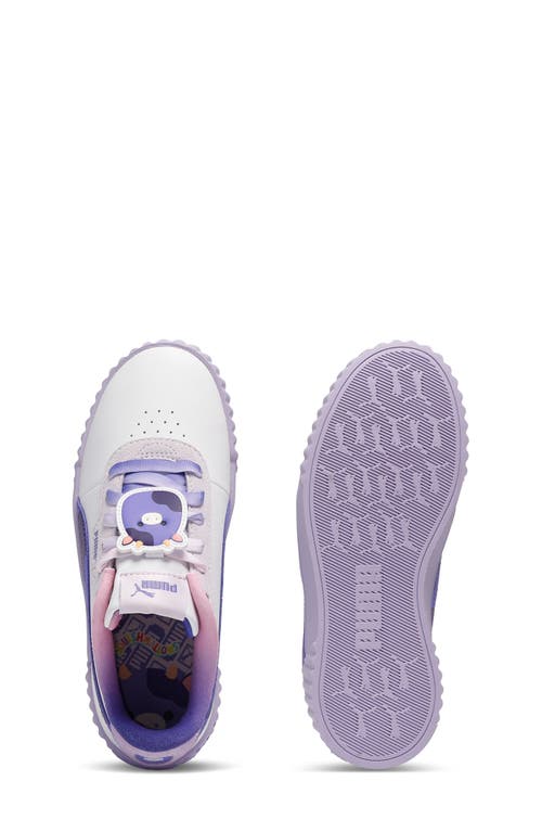 Puma Kids' Carina 3.0 Low Top Sneaker In Blue