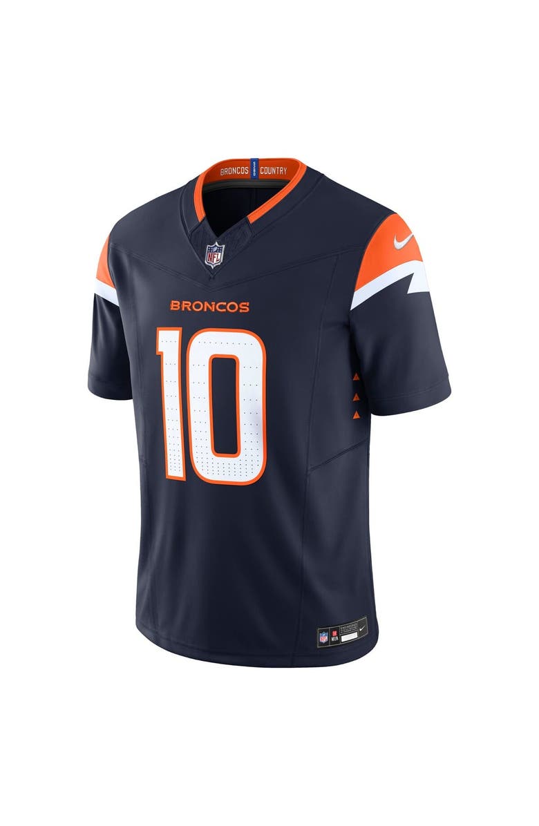 Nike Men's Nike Bo Nix Navy Denver Broncos Alternate Vapor F.U.S.E. Limited Jersey, Alternate, color,