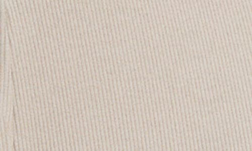 Mango Rib Knit Pajama Henley In Brown