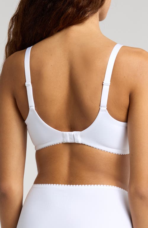 Chantelle Lingerie Easy Support Full Coverage Underwire T-shirt Bra In White