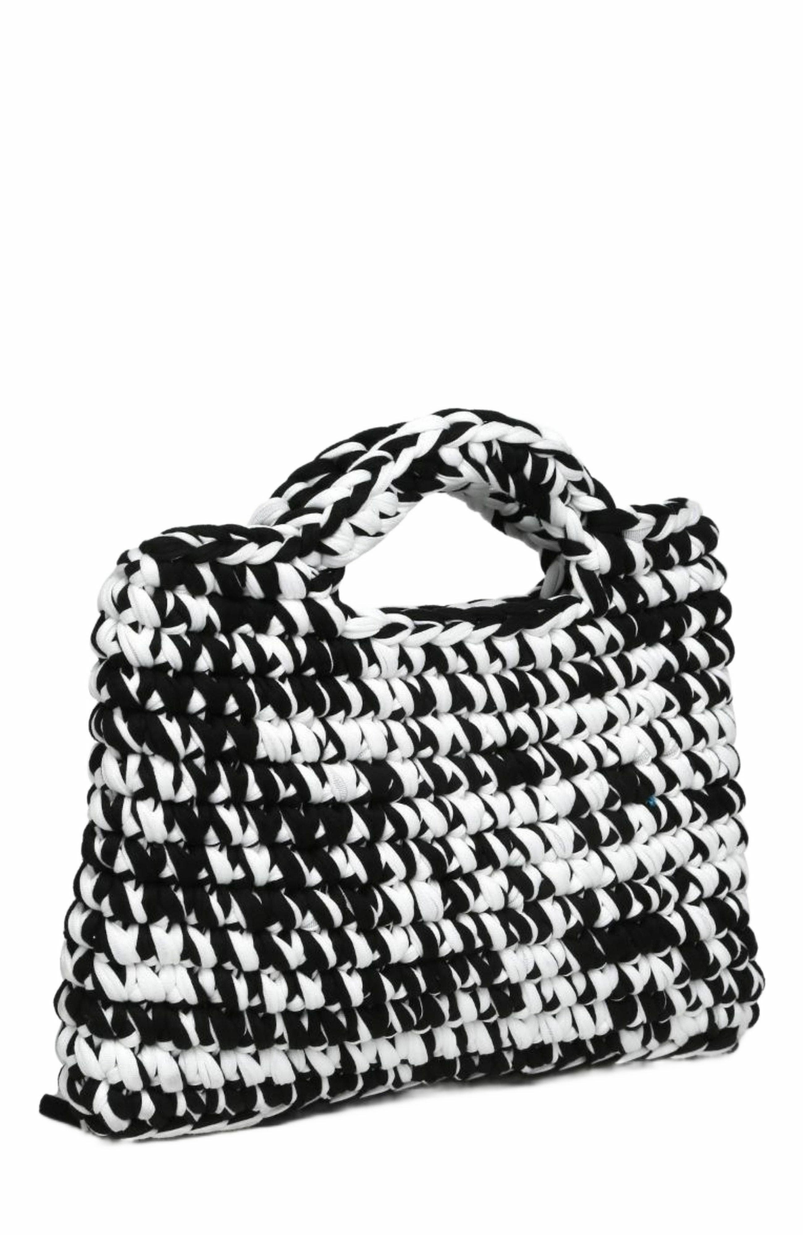 MODA LUXE Nya Tote, Alternate, color, Black Ivory