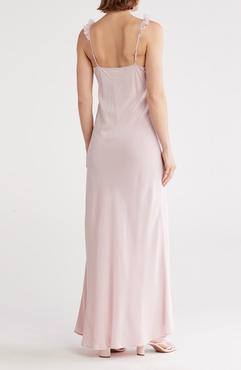 Joie Emer Ruffle Silk Gown, Alternate, color, 