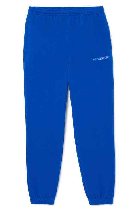 Double Face Organic Cotton Blend Piqué Sweatpants