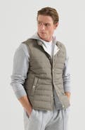 Brunello Cucinelli Lightweight techno fabric down vest