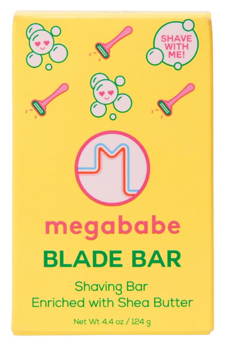 Megababe Blade Bar Shaving Bar Enriched with Shea Butter, Main, color,