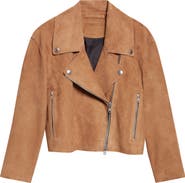 Stand Studio Kaia Suede Biker Jacket