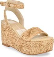 Dolce Vita Talisa Platform Wedge Ankle Strap Sandal
