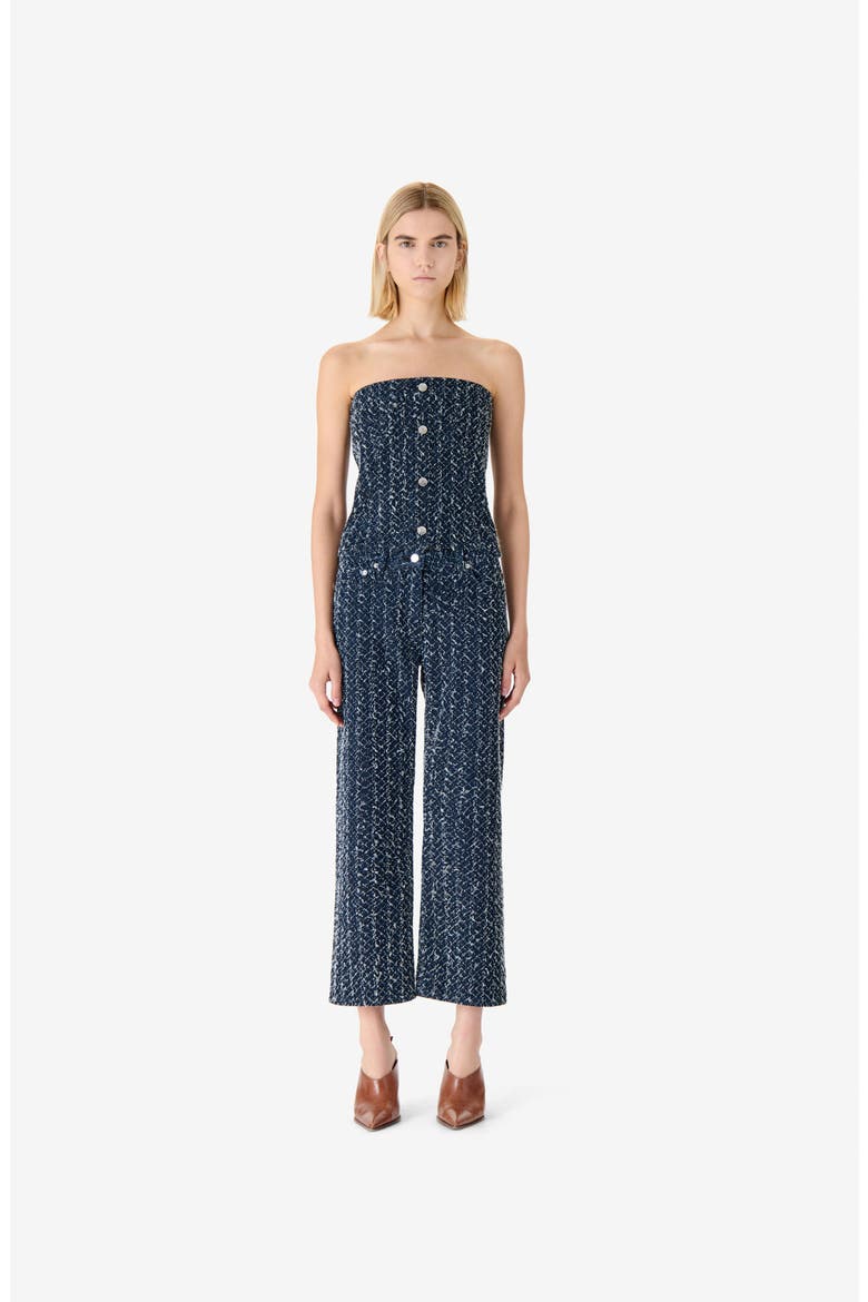 Vanny Denim Top, Main, color, Denim Curl