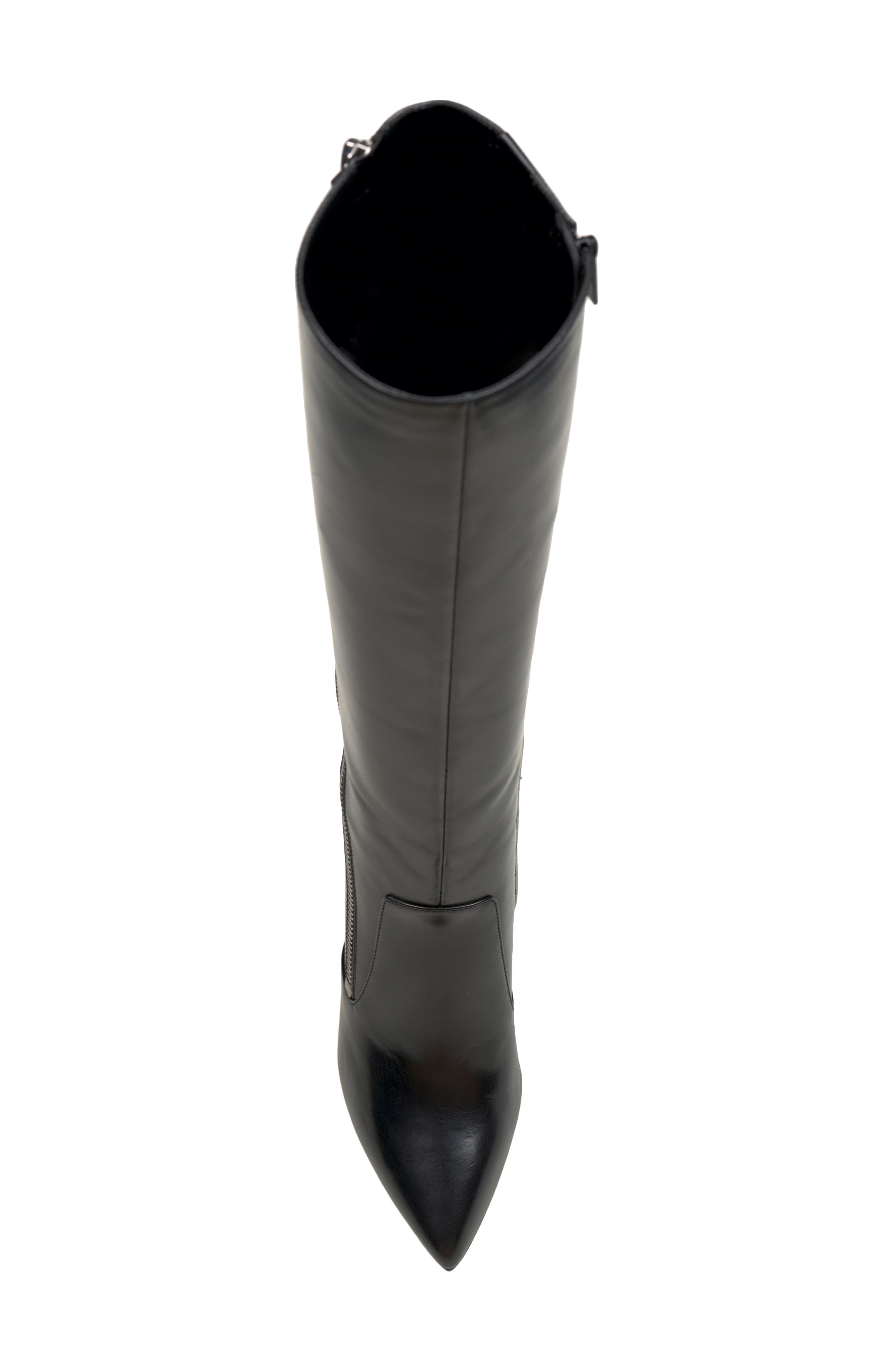Vince Camuto Alessa Knee High Pointed Toe Boot, Alternate, color, 