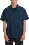 Billabong Surftrek Print Short Sleeve Button-Up Shirt