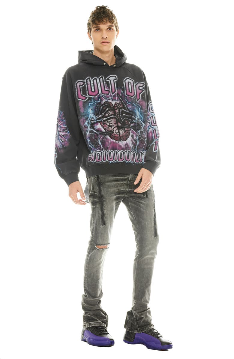 Cult of Individuality Punk Superskinny Jeans, Alternate, color, Dodge