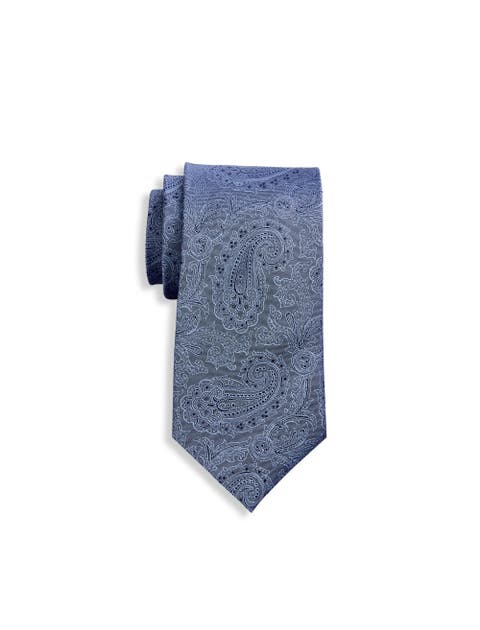 Big & Tall Tonal Paisley Silk Tie