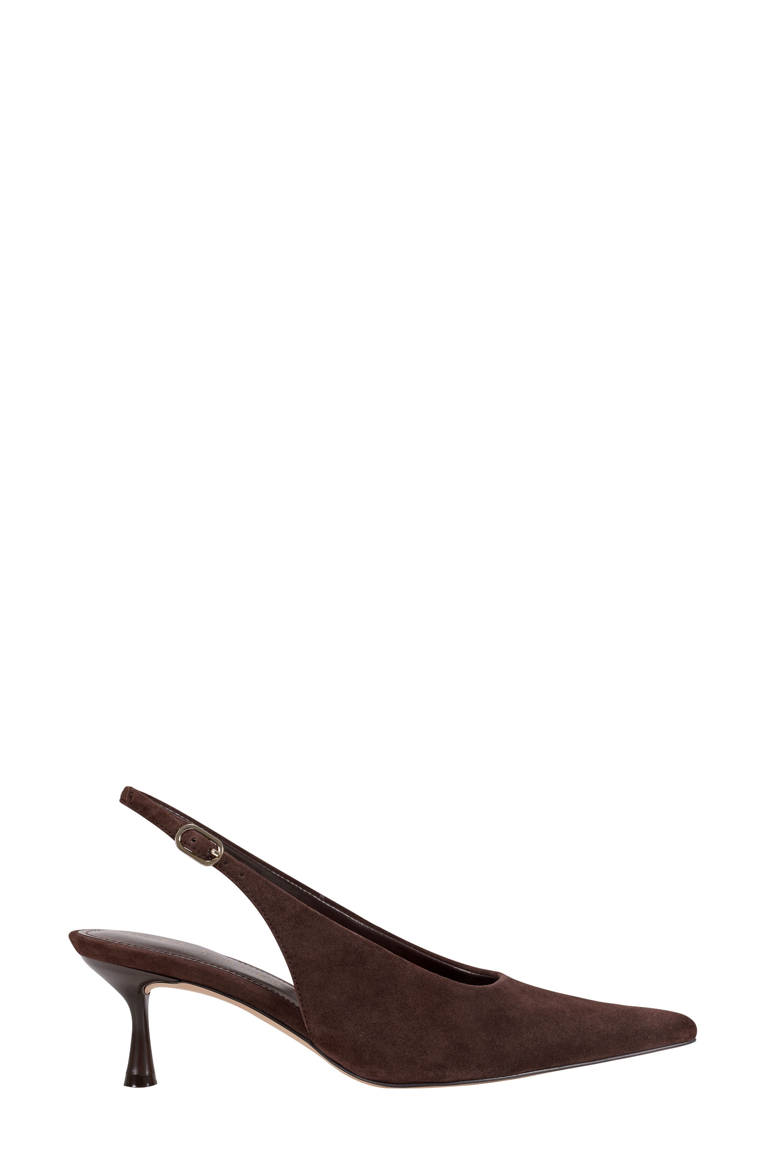 Reynna Pointed Toe Slingback Pump, Alternate, color, DBR01