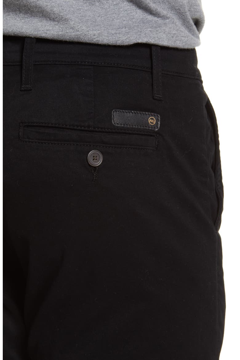 Jamison Slim Straight Leg Pants, Alternate, color, SUPER BLACK