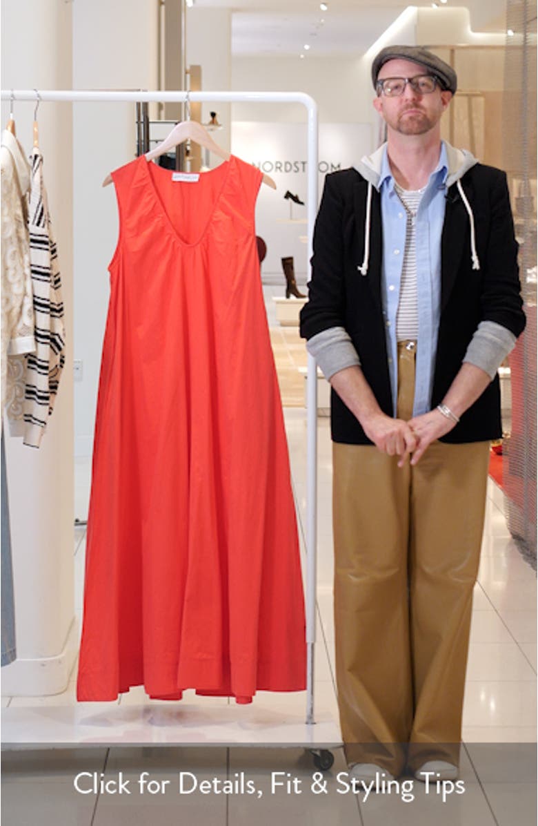 Laurita Cotton Maxi Dress, sales video thumbnail