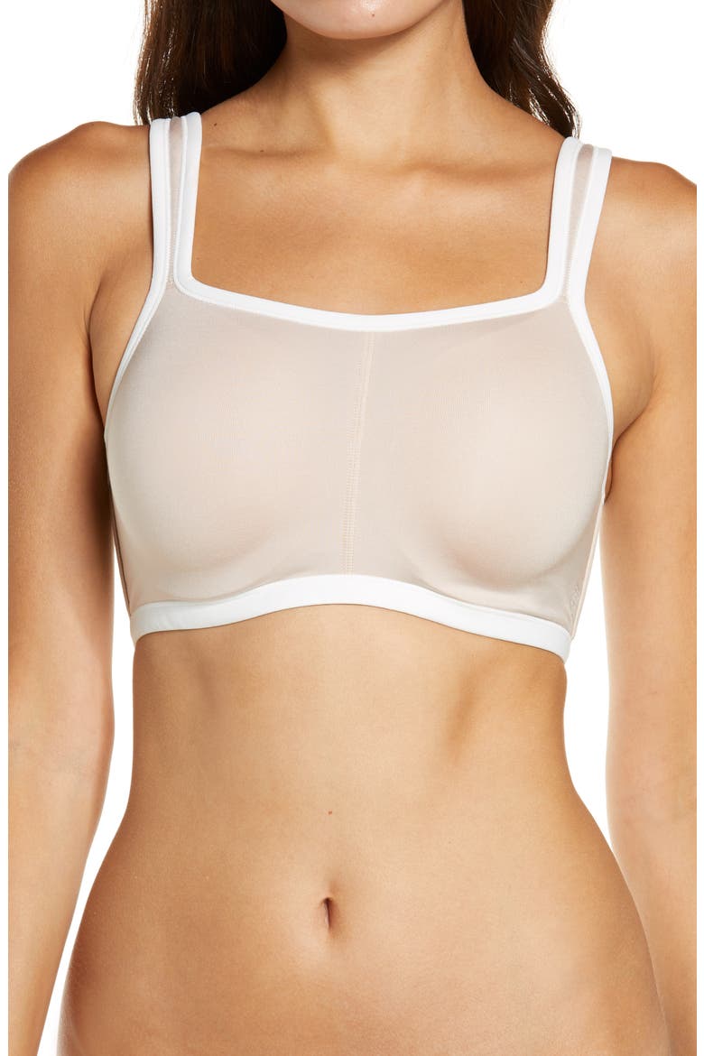 Yogi Convertible Sports Bra, Main, color, LIGHT MOCHA