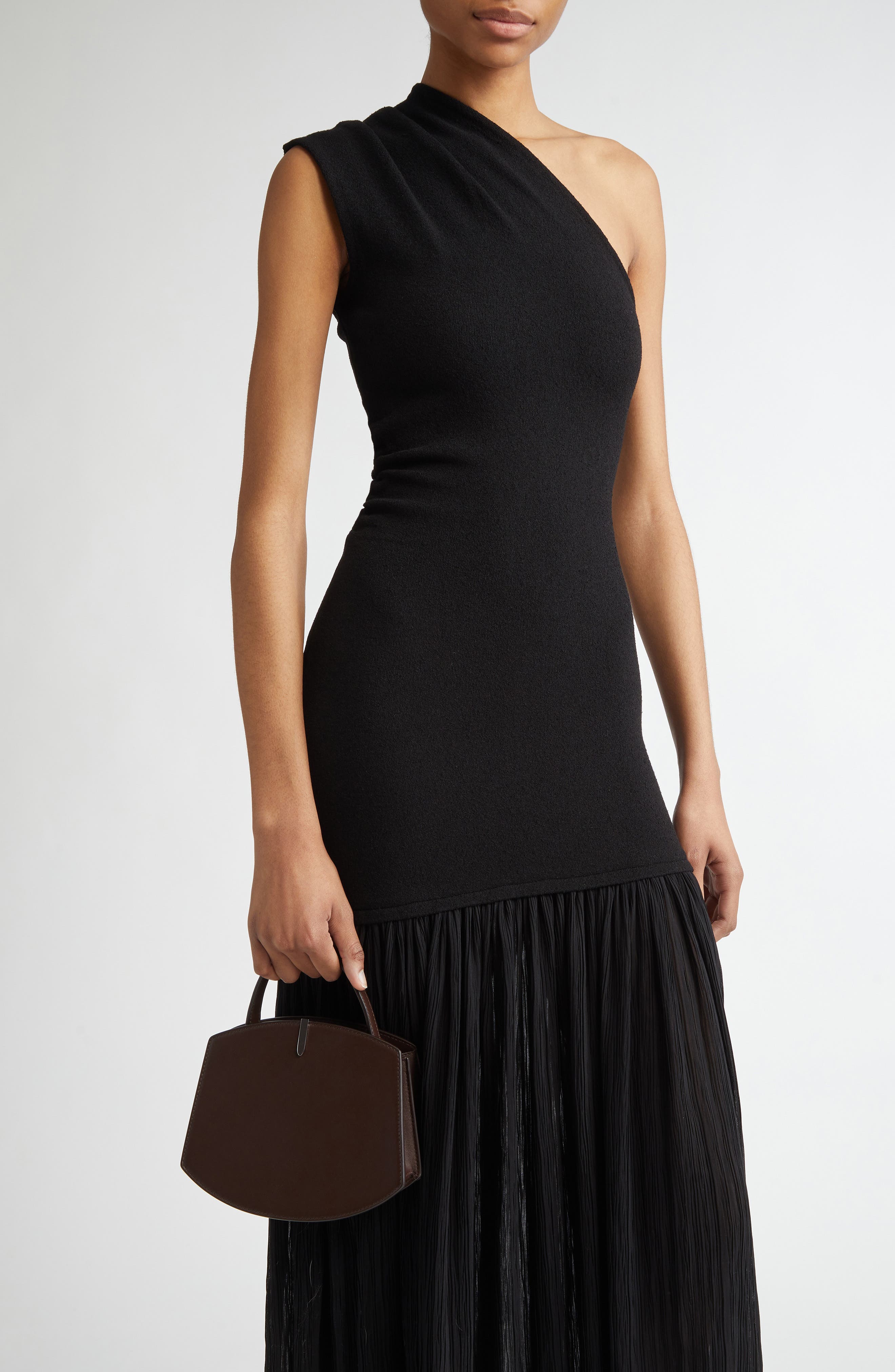 SAVETTE The Florence 20 Leather Top Handle Bag, Alternate, color, Coffee