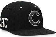 Nike Men's Nike Black Chicago Cubs Pro Corduroy Structured Snapback Hat