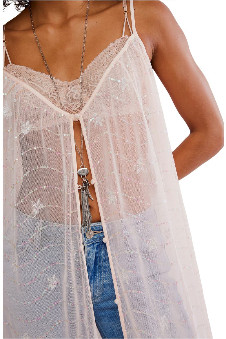 sheer star dress white Star Sun And Moon Sheer Mesh Bodycon Mini Dress In WHITE