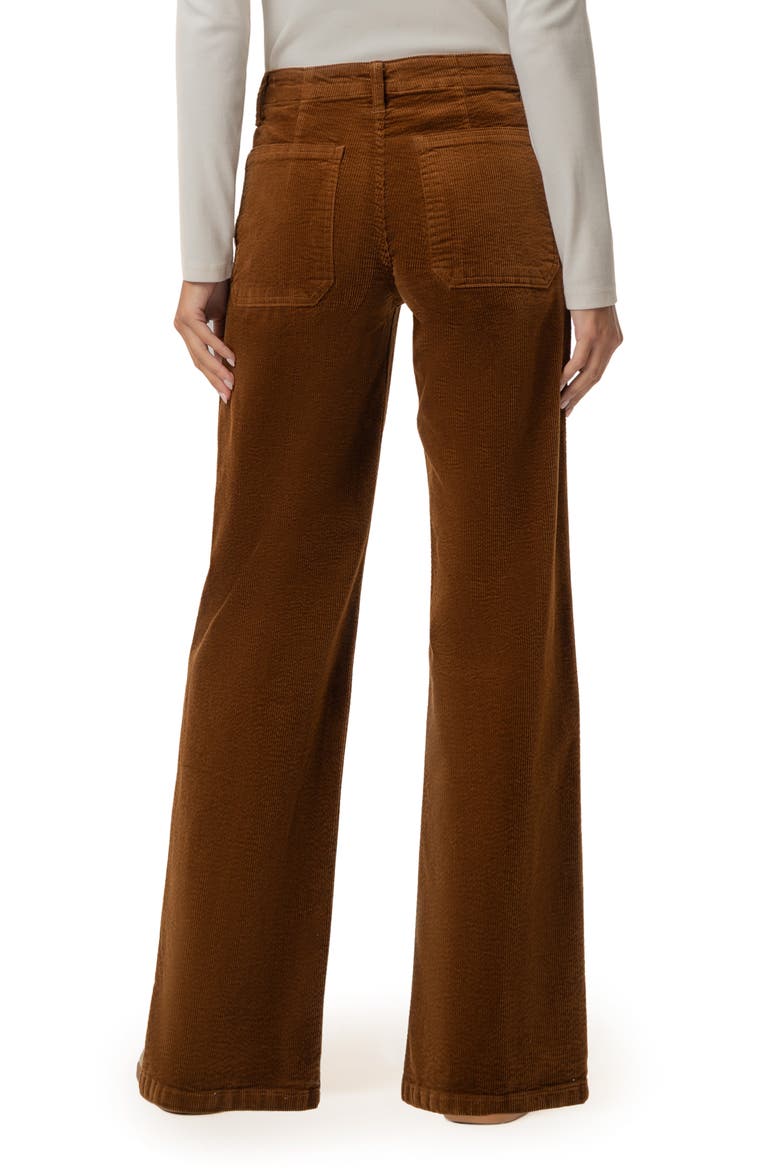 Wide Leg Corduroy Pants, Alternate, color, NUTMEG