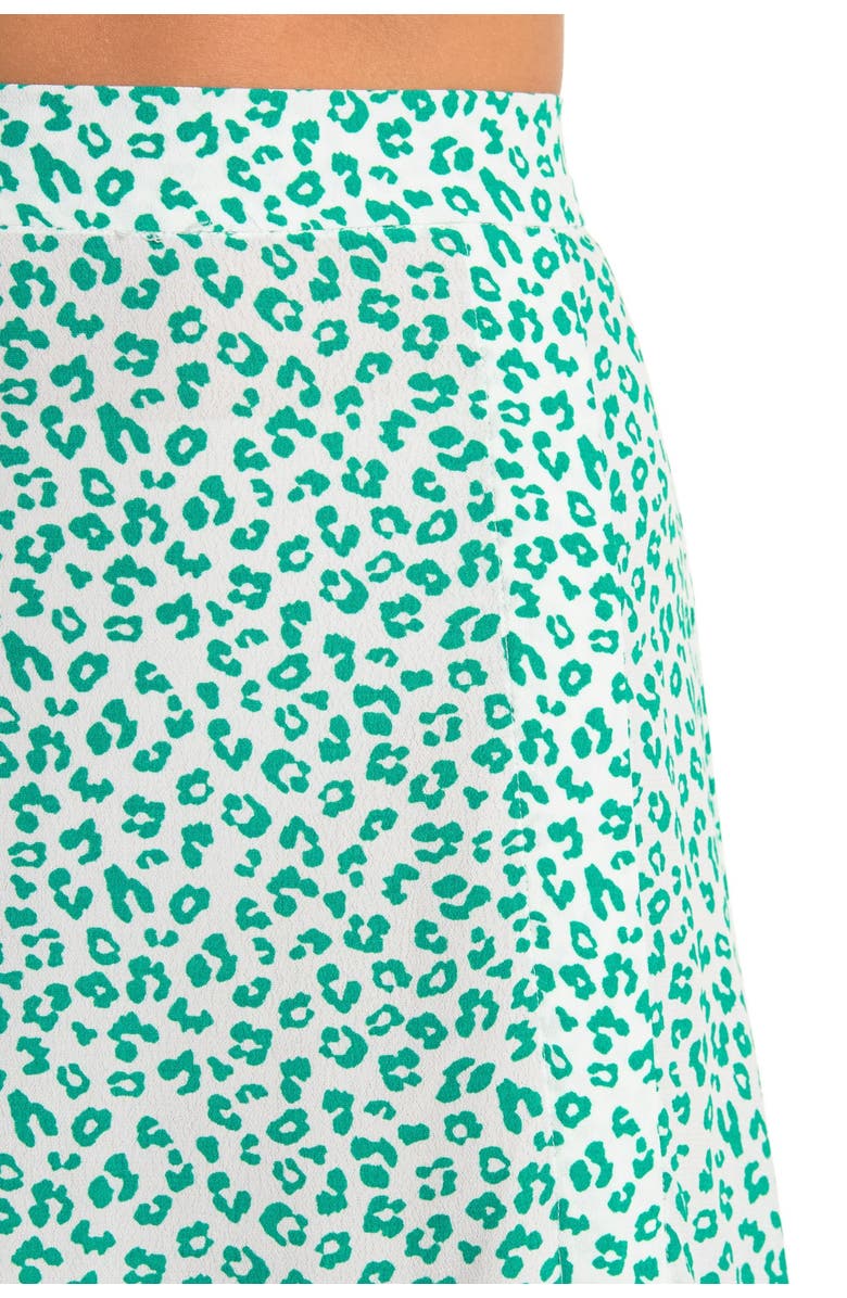 Elodie Patterned Side Slit Midi Skirt, Main, color, 