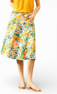 ModCloth Market Day Wrap Skirt