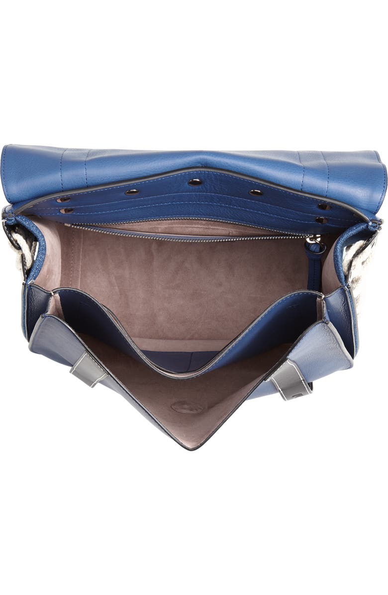 JW Anderson Disc Leather Crossbody Bag, Alternate, color,