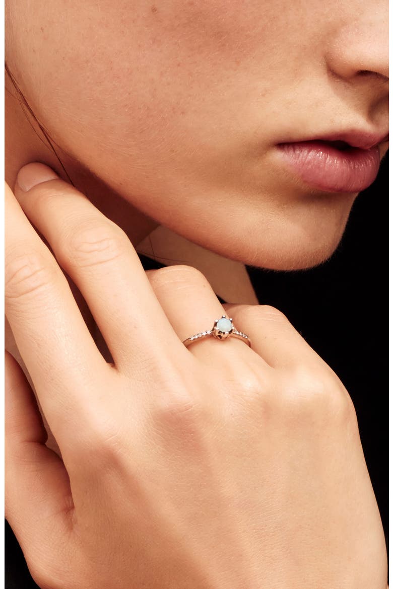 Entity Diamond Solitaire Ring, Alternate, color, WHITE GOLD