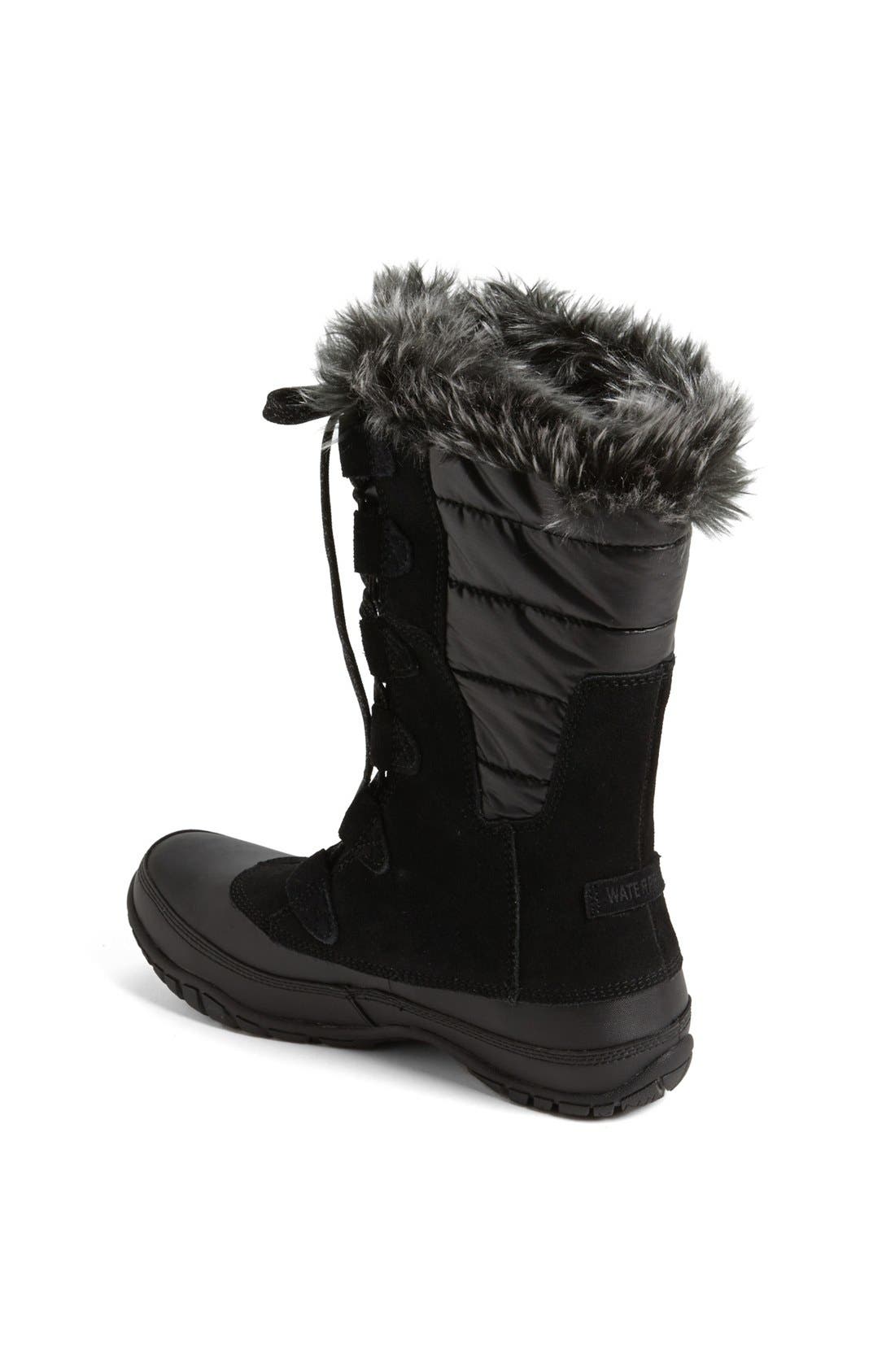 The North Face 'Nuptse Purna' Waterproof PrimaLoft<sup>®</sup> Eco Insulated Winter Boot, Alternate, color, 