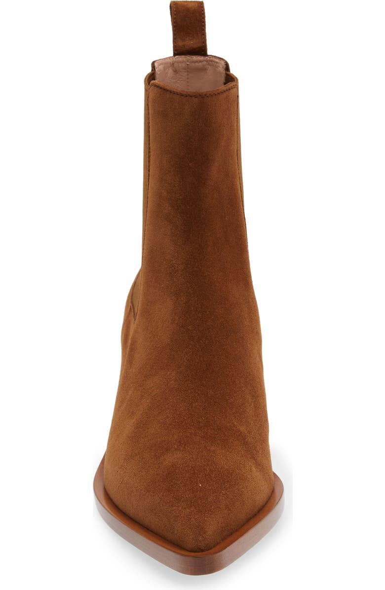 Gianvito Rossi Suede Chelsea Boot, Alternate, color, Texas