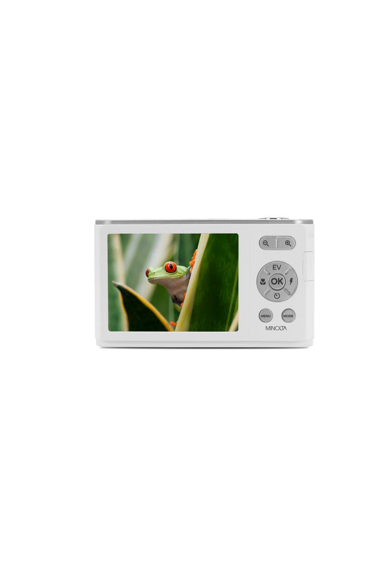 MNZ6E 2VIEW 64 MP / 4K Dual Screen Camera w/6X Zoom, Alternate, color, White