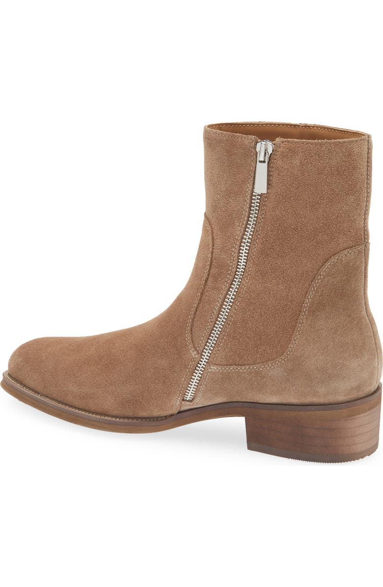 Steve Madden Jasper Zip-Up Boot, Alternate, color, Taupe