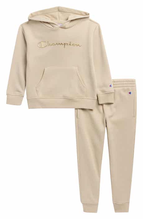 Kids' Metallic Signature Fleece Hoodie & Joggers Set