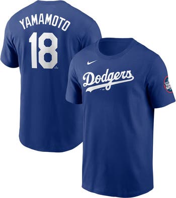 Nike Men's Nike Yoshinobu Yamamoto Royal Los Angeles Dodgers 2025