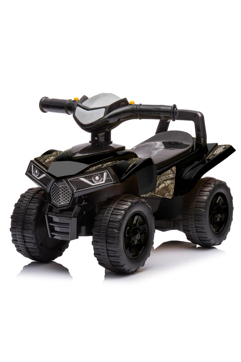 Quad Push Car Black Ride On Toy, Alternate, color, Multicolored