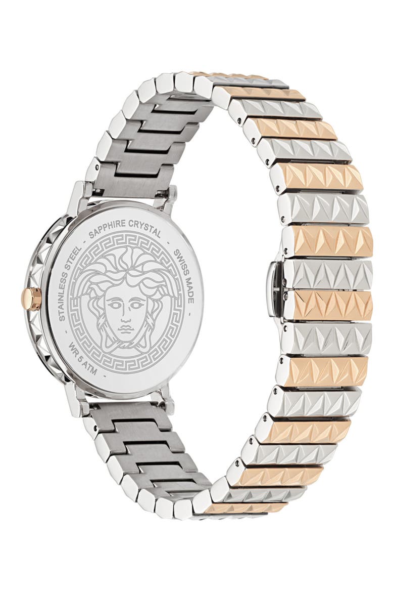 Daedalus Two Tone Bracelet Watch, Alternate, color, TWO TONE