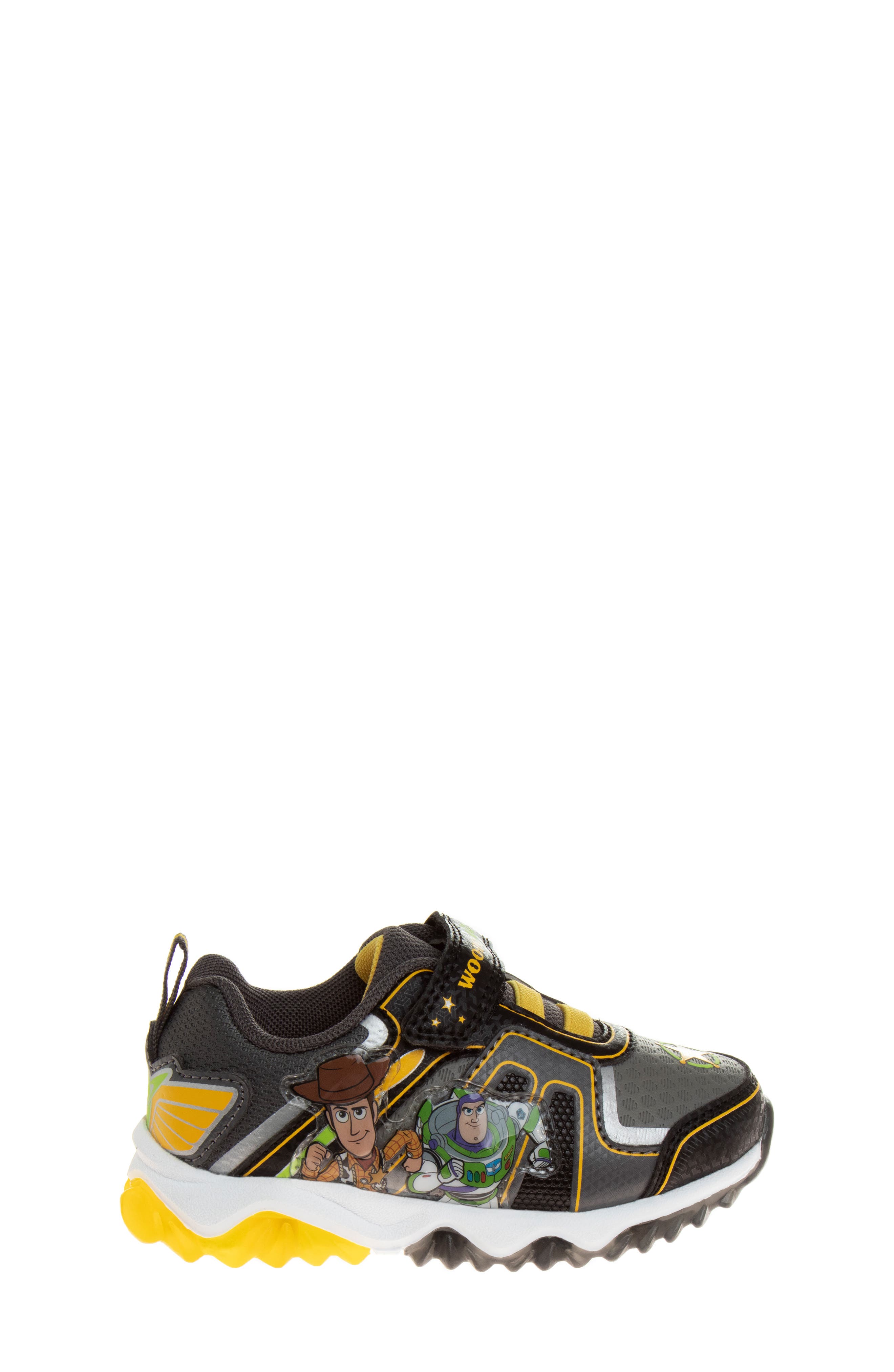 JOSMO Kids' Toy Story Sneaker, Alternate, color, Black/ Yellow