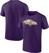 FANATICS Men's Fanatics Purple Baltimore Ravens Chrome Dimension T-Shirt