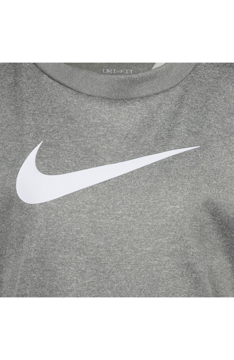 Nike Kids' Swoosh T-Shirt & Shorts Set, Alternate, color, Black