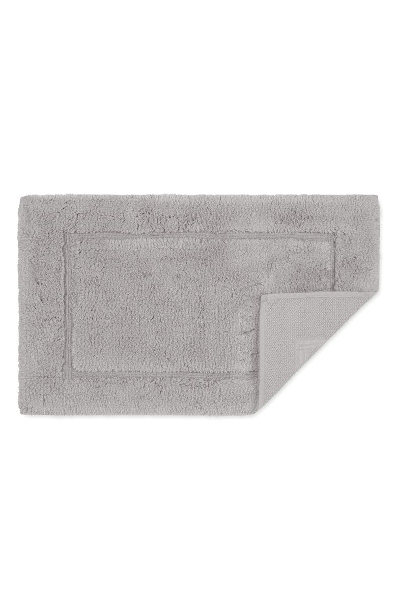 Matouk Milagro Bath Rug, Main, color, Sterling