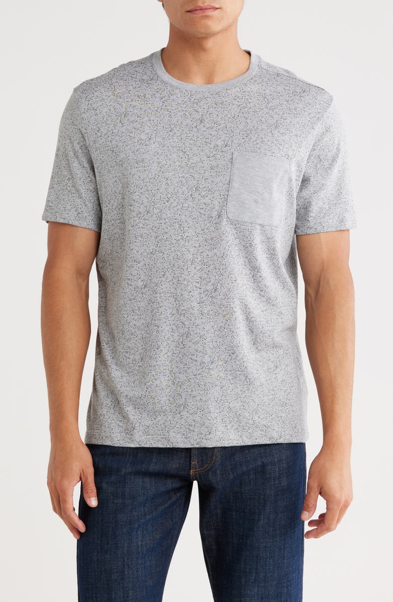 WESTZEROONE Fretune Pocket T-Shirt, Main, color, Grey
