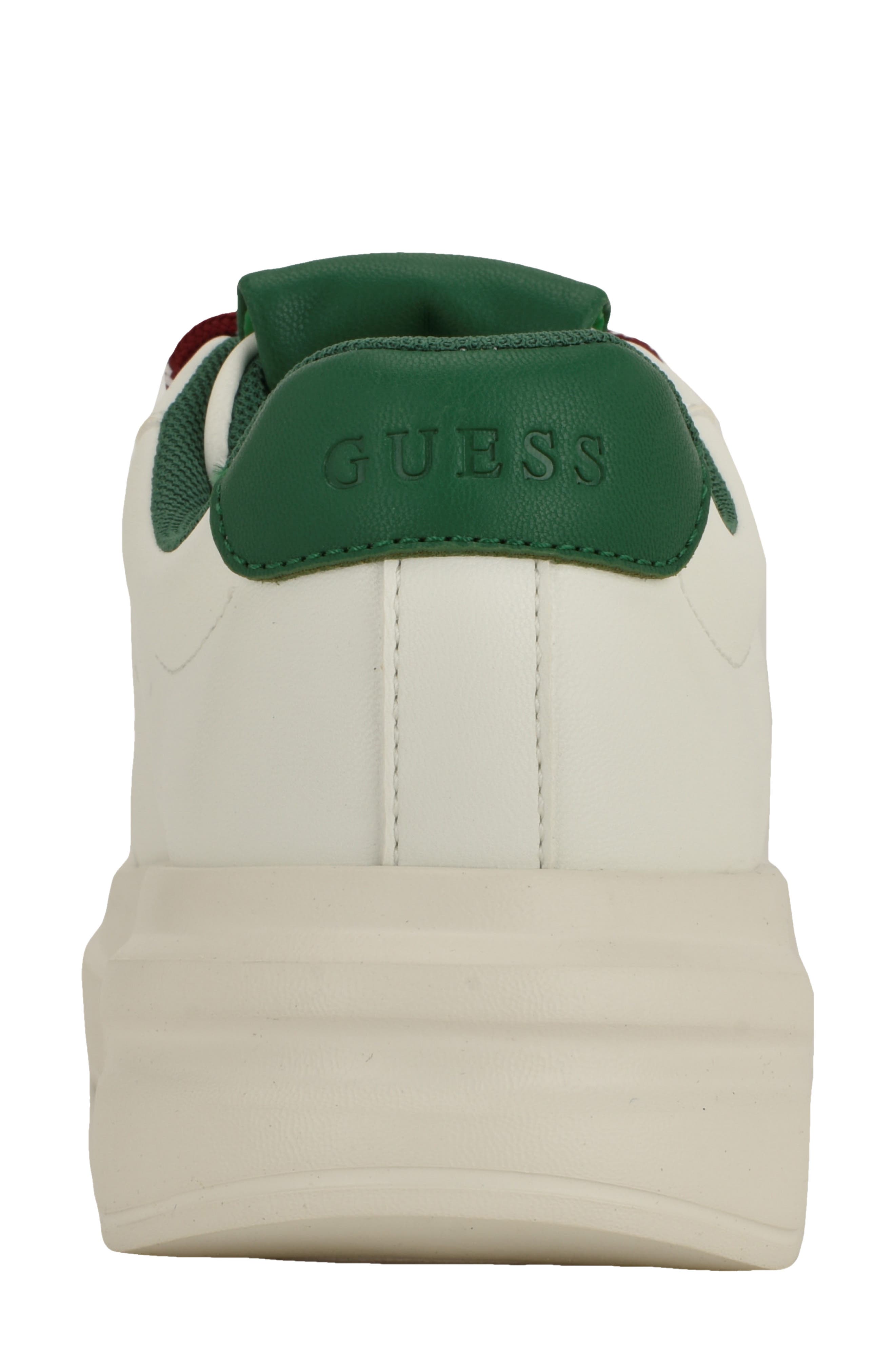 GUESS Eliva Platform Sneaker, Alternate, color, White